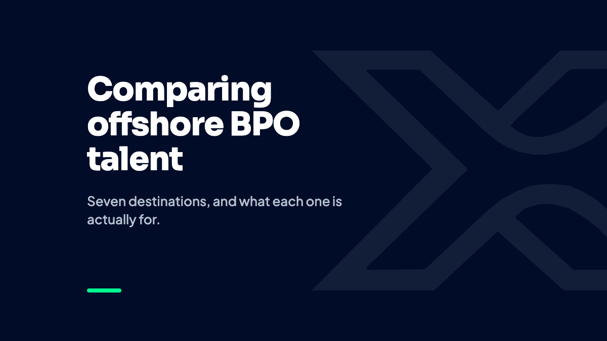 Comparing offshore BPO talent. Xeasonal Insights.